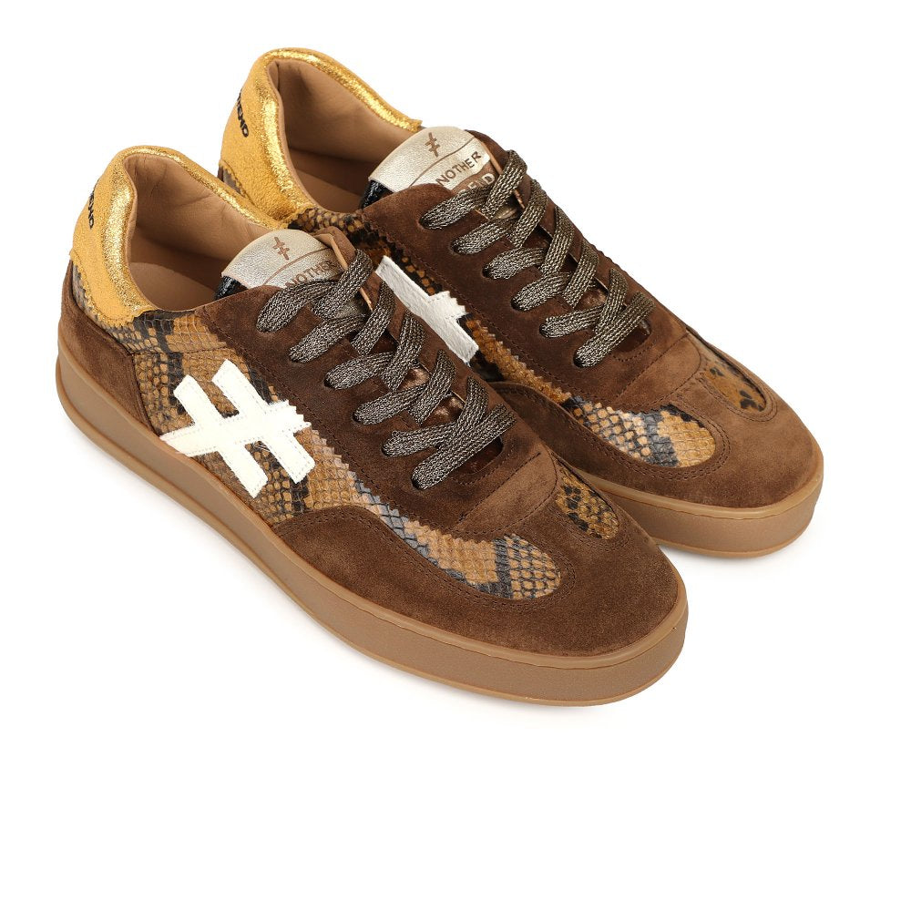ANAOTHER TREND - CASTANA - YELLOW/SNAKE/BROWN