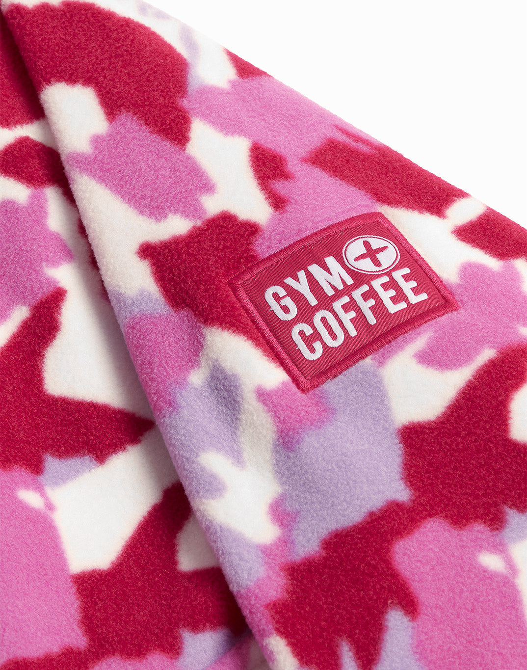 GYM+COFFEE SNAP COLLAR - Red/Pink/Purple CAMO