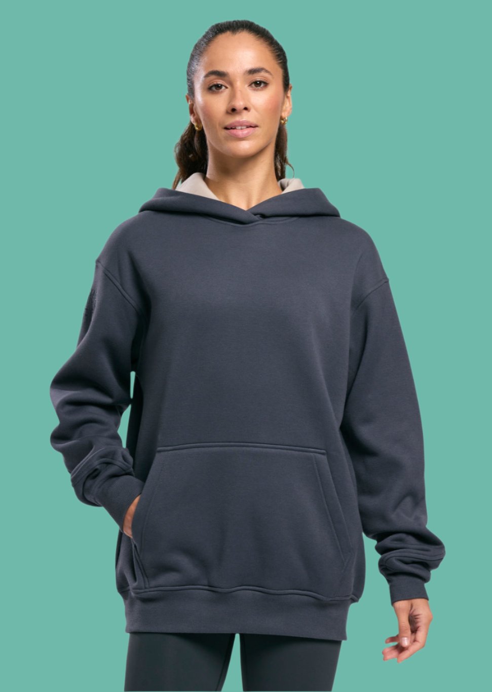 GYM + COFFEE - HOODIE - Midnight Grey