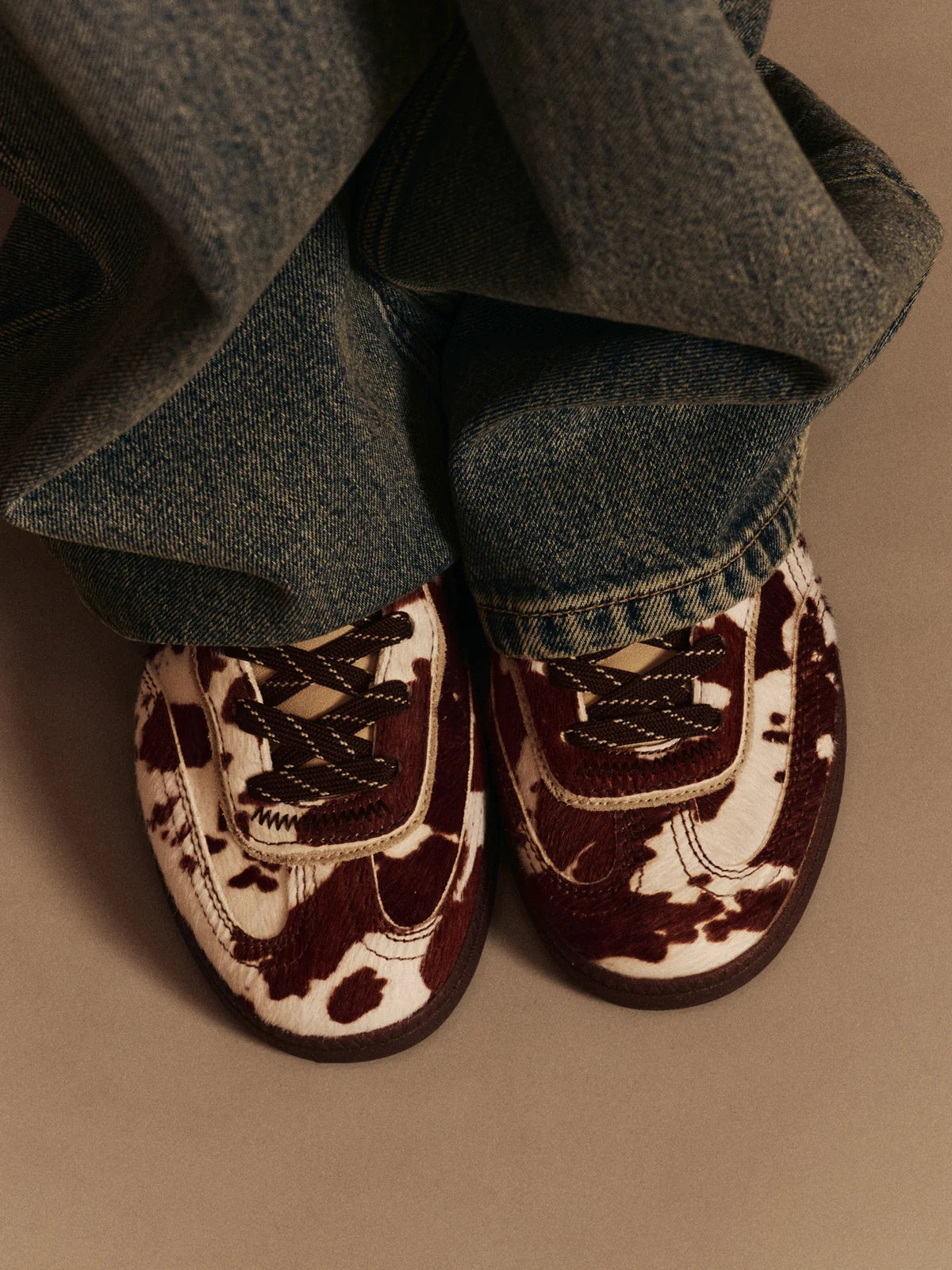 HOFF PRINT BROWN - COW PRINT