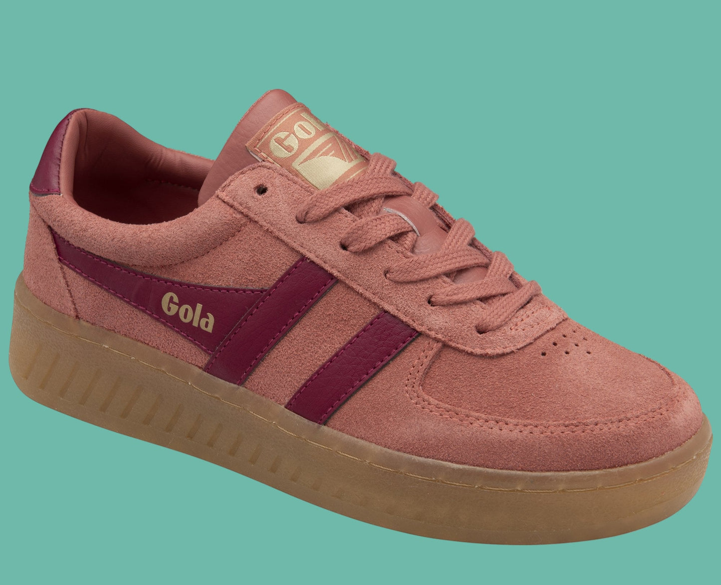 GOLA GRANDSLAM SUEDE - Clay/Cerise/Gum