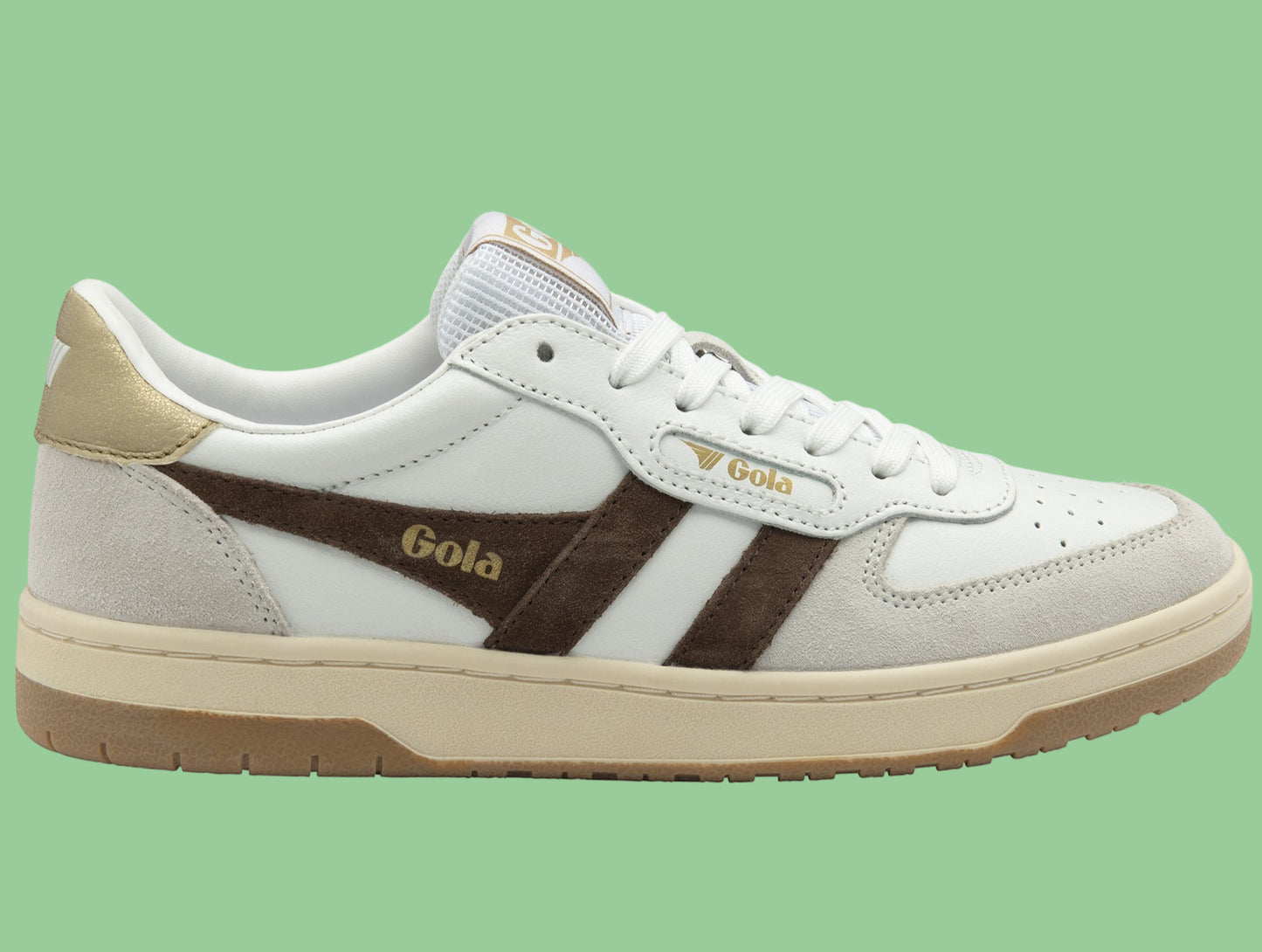 GOLA HAWK - Off White/Brown