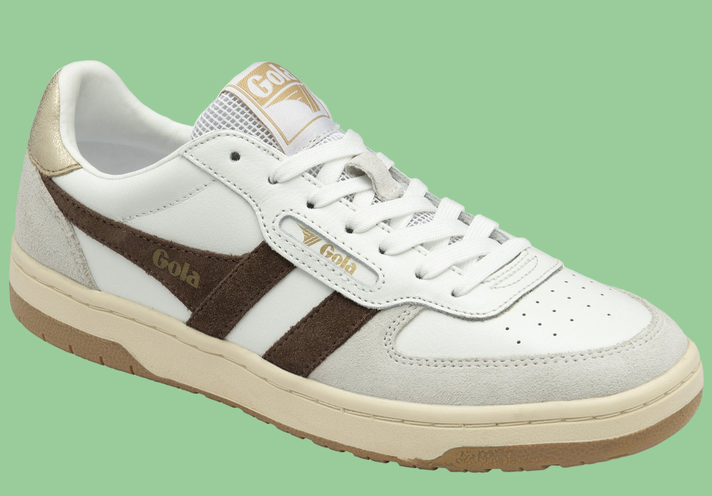 GOLA HAWK - Off White/Brown