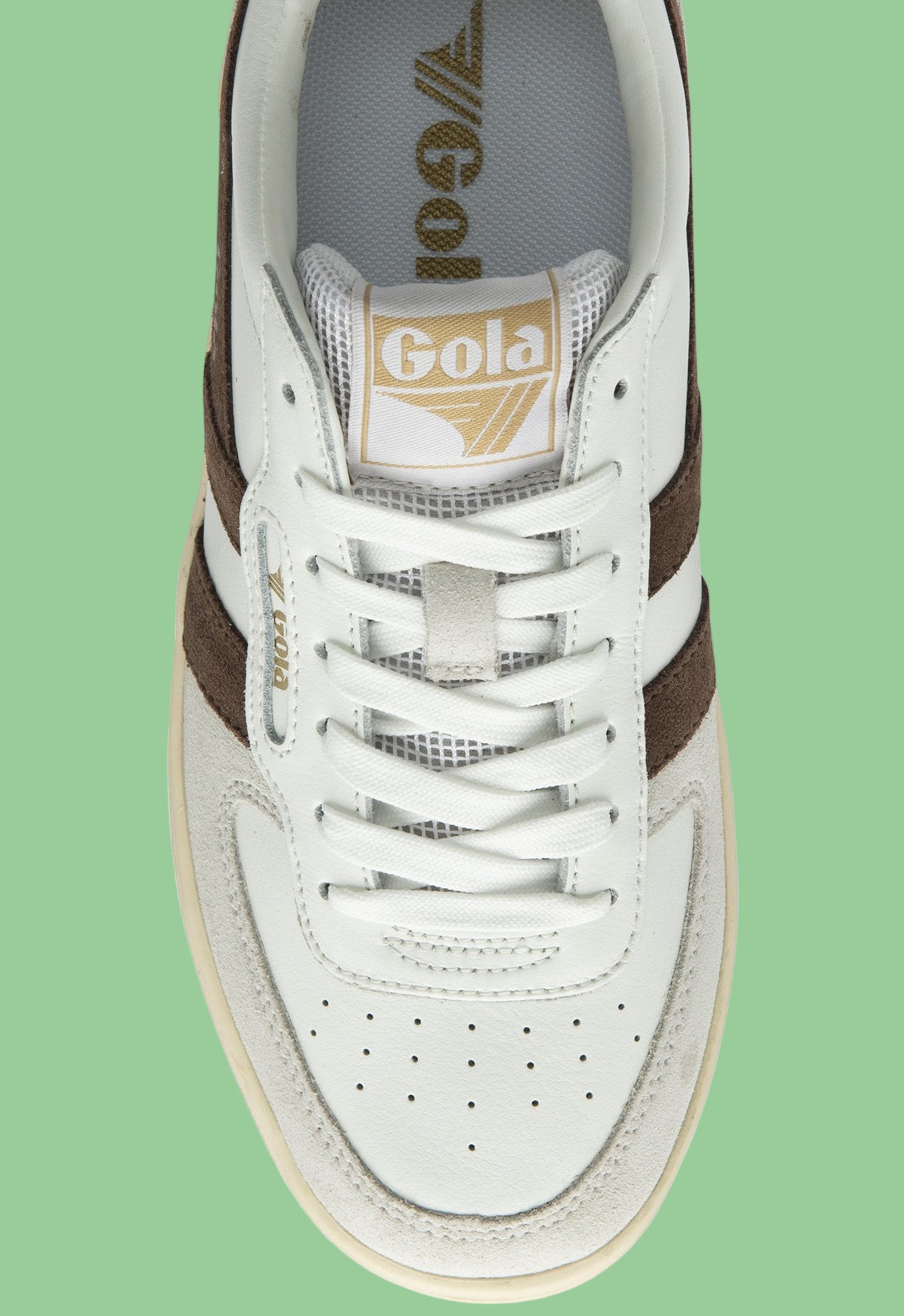 GOLA HAWK - Off White/Brown