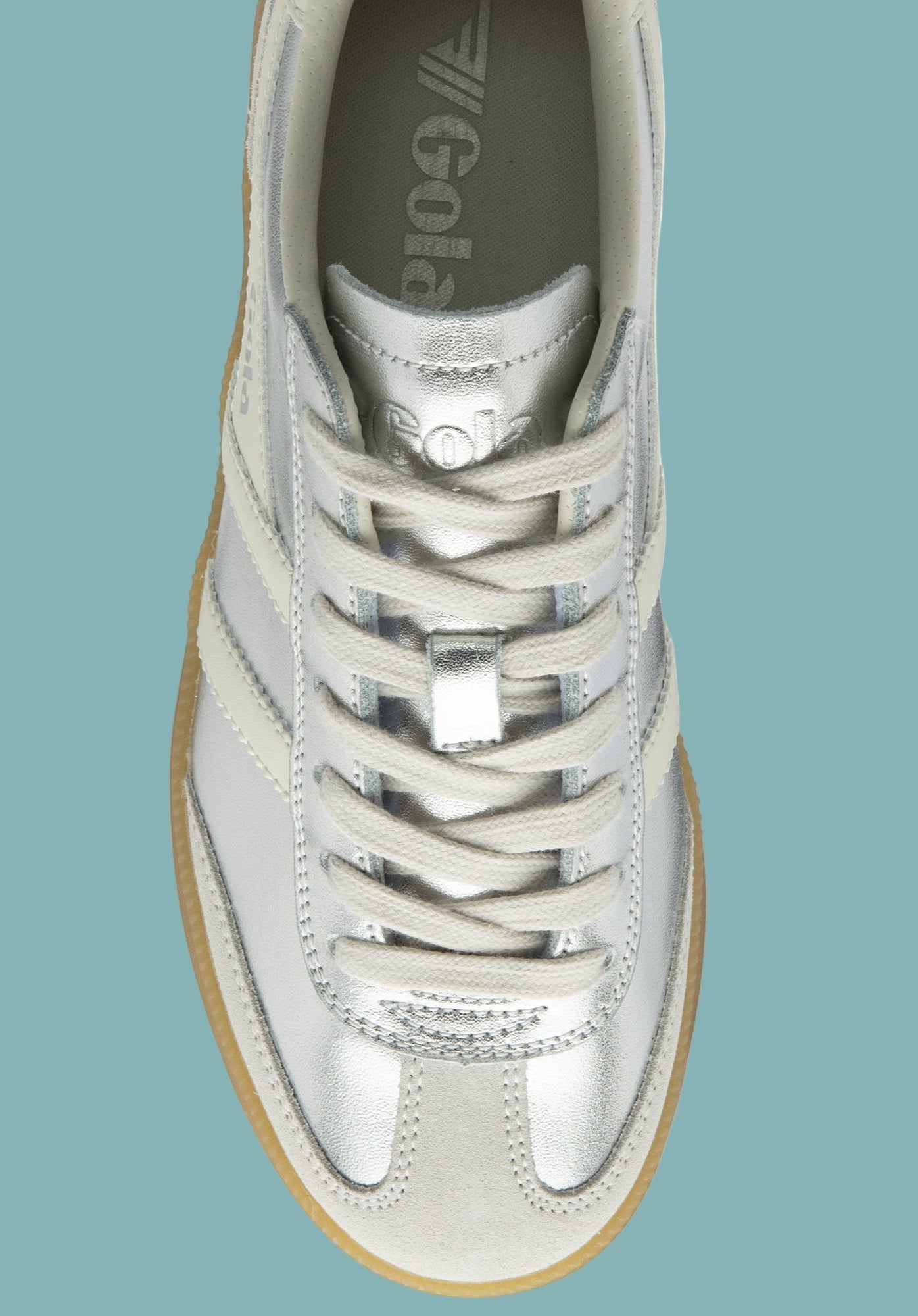 GOLA VIPER METALLIC - Siler/White