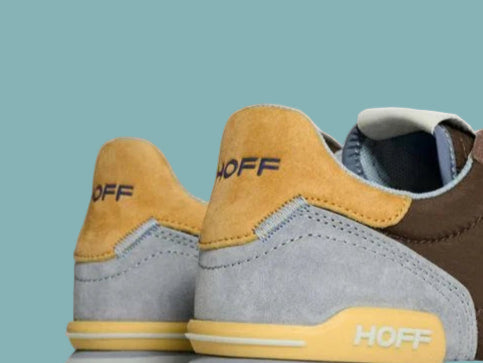 HOFF TRACK & FIELD- Brown/Yellow