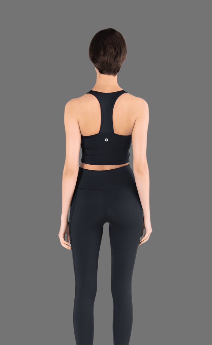 GYM=COFFEE - 7/8 Legging - Black