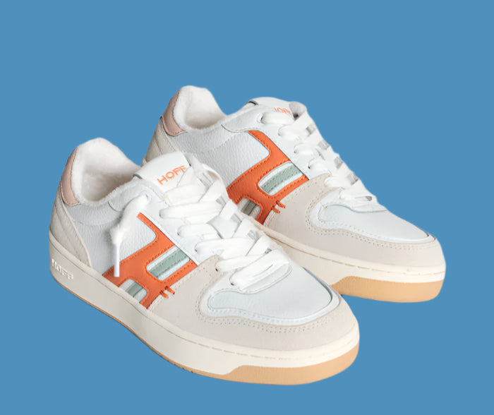 HOFF KORAI SQUARE - White/Orange/Cream
