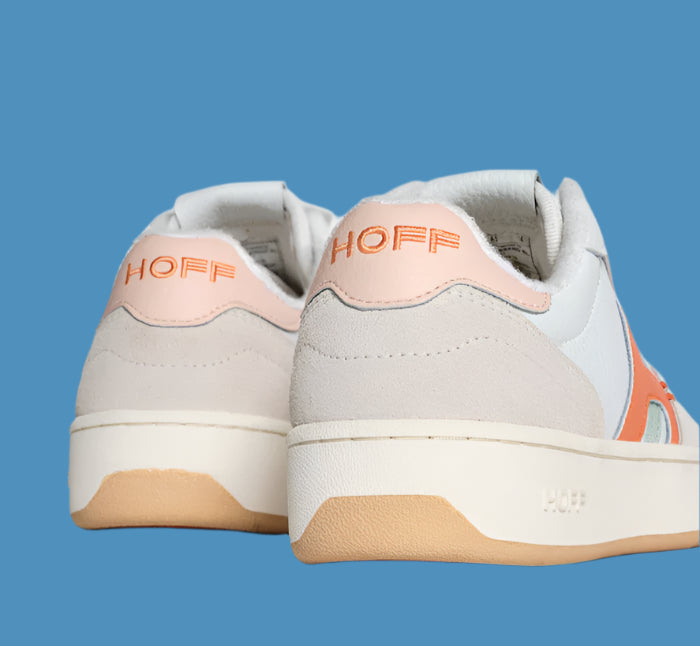 HOFF KORAI SQUARE - White/Orange/Cream