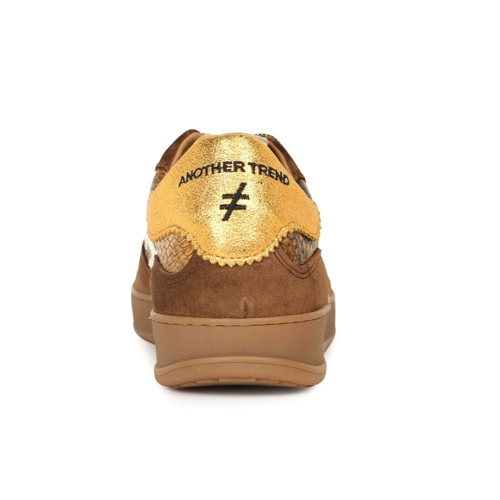 ANAOTHER TREND - CASTANA - YELLOW/SNAKE/BROWN