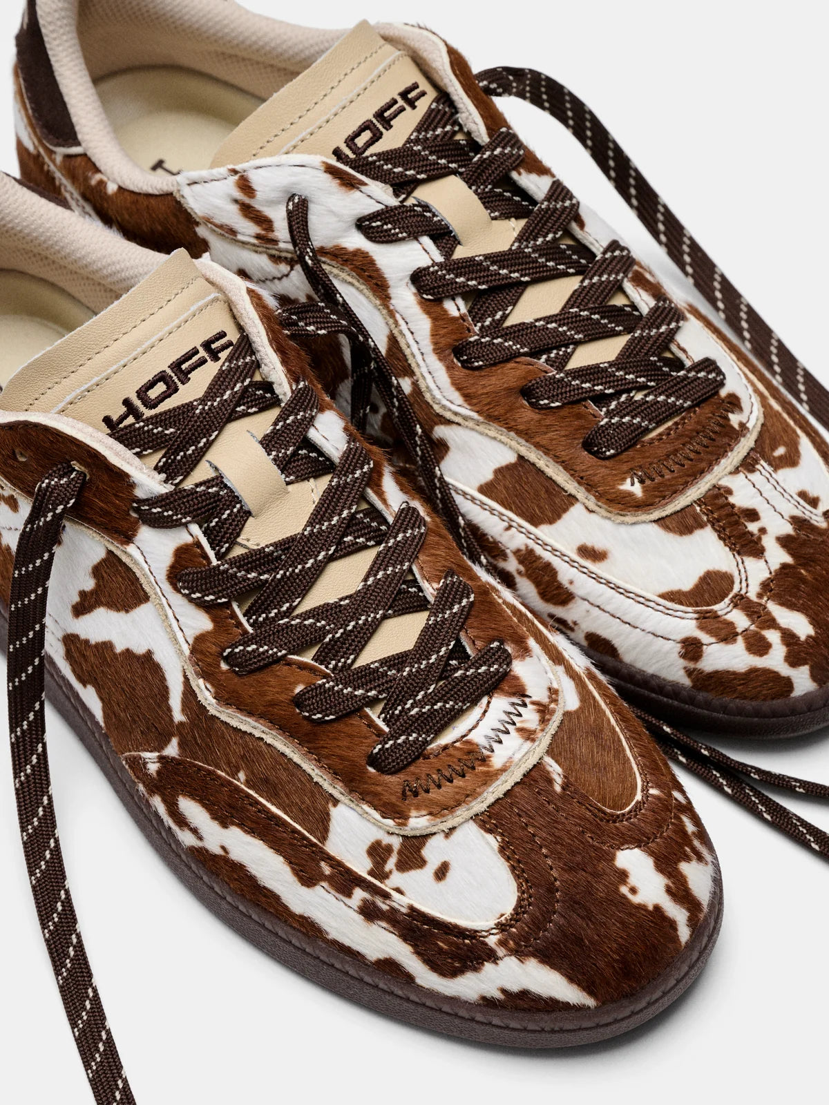 HOFF PRINT BROWN - COW PRINT