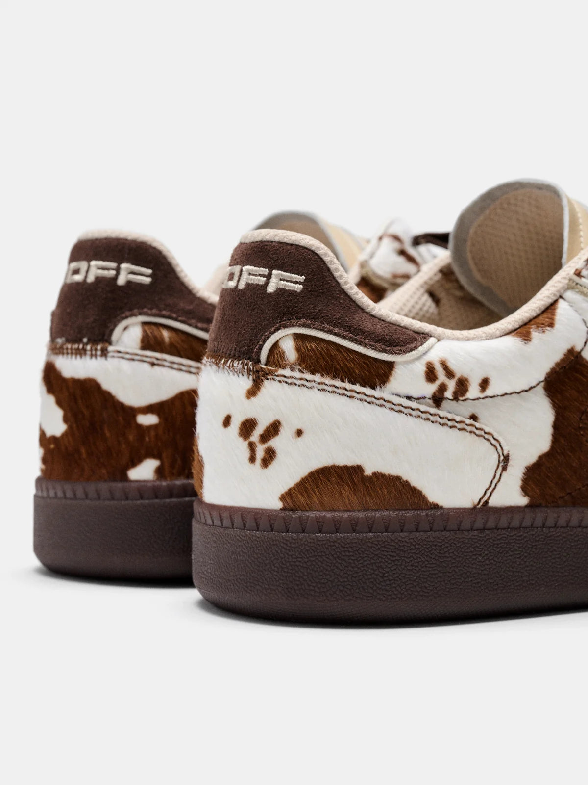 HOFF PRINT BROWN - COW PRINT