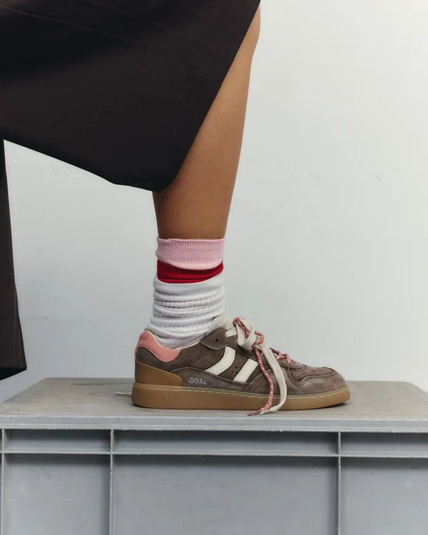 COOLWAY GOAL - DIP BROWN/MOCHA/PINK