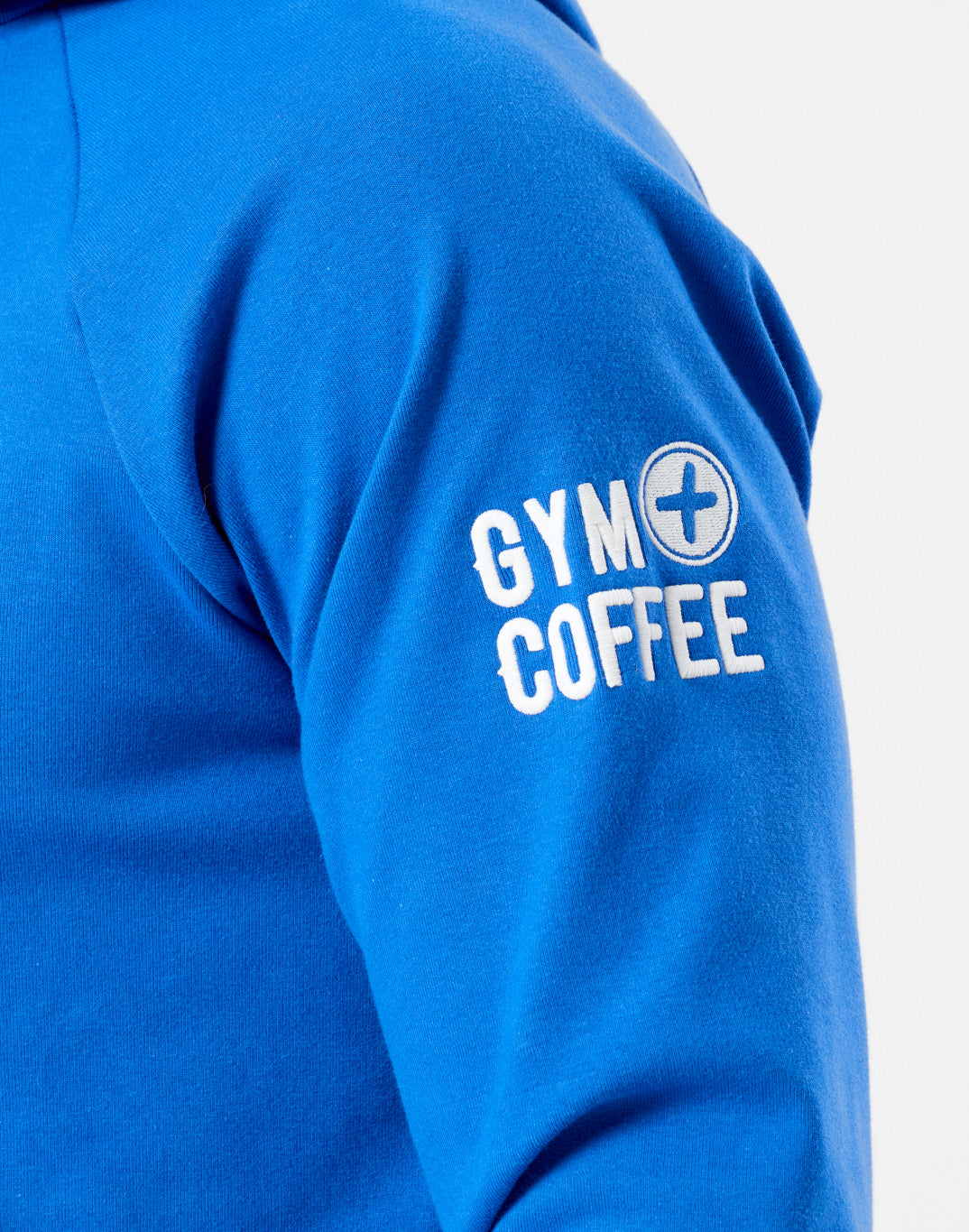 GYM+COFFEE CHILL HOODIE - Azure Blue