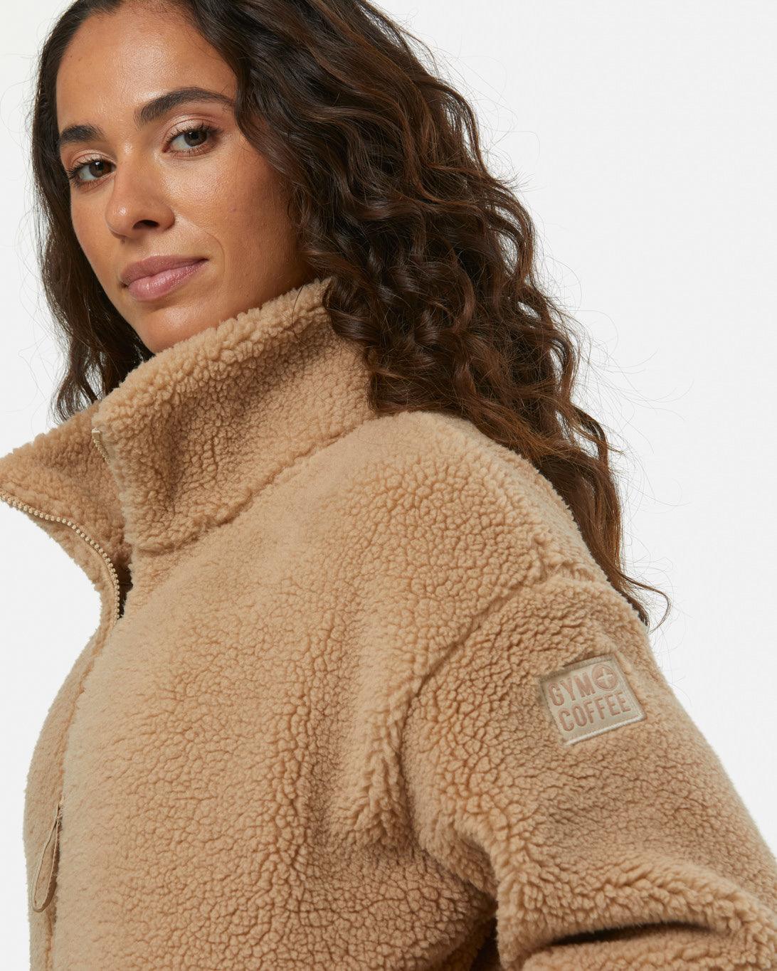 GYM+COFFEE INDUSTRY FLEECE - Sandstone