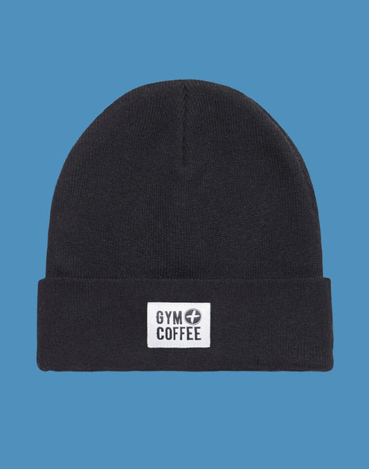 GYM+COFFEE - Knit Beanie Black