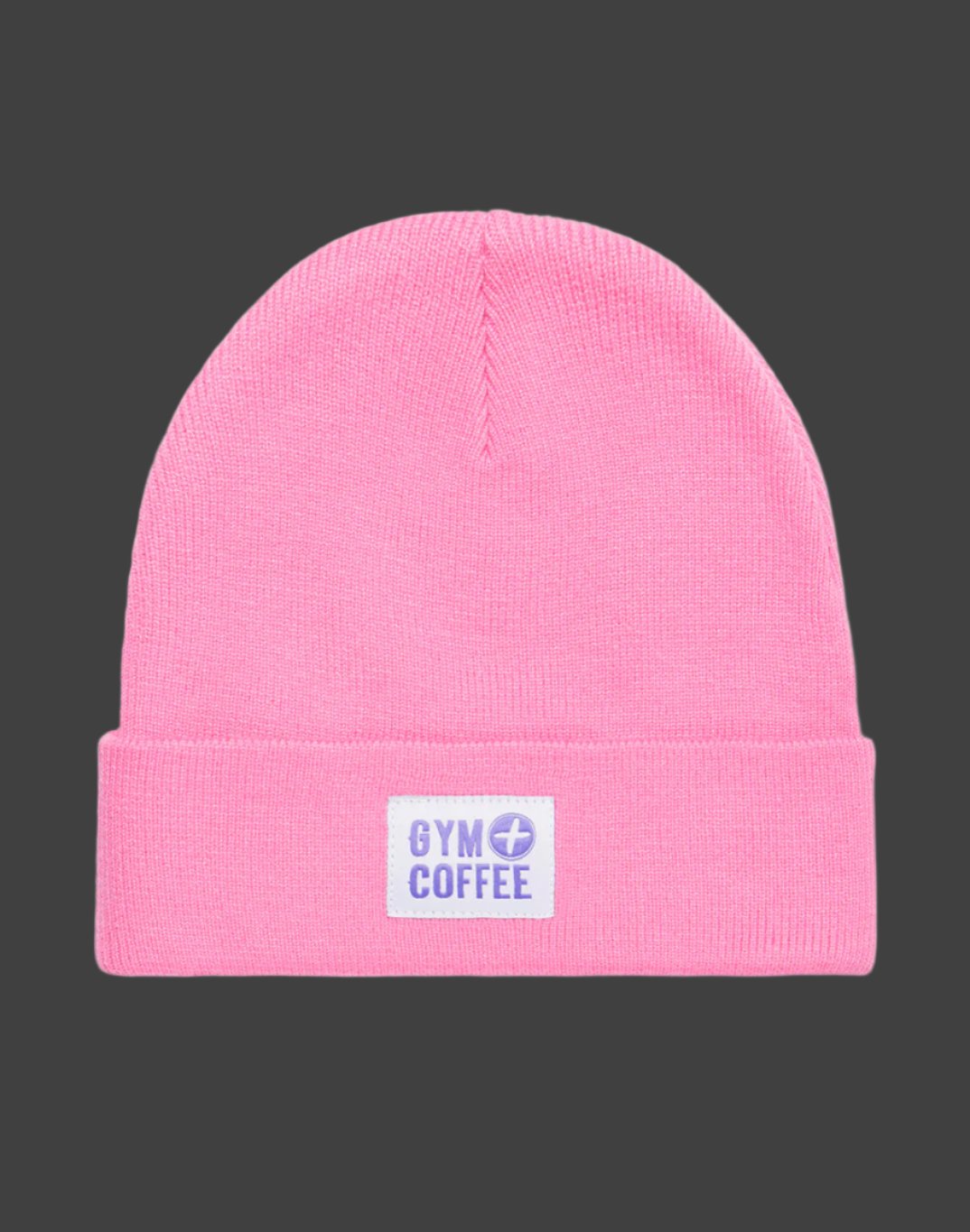 GYM+COFFEE - Knit Beanie Bright Pink