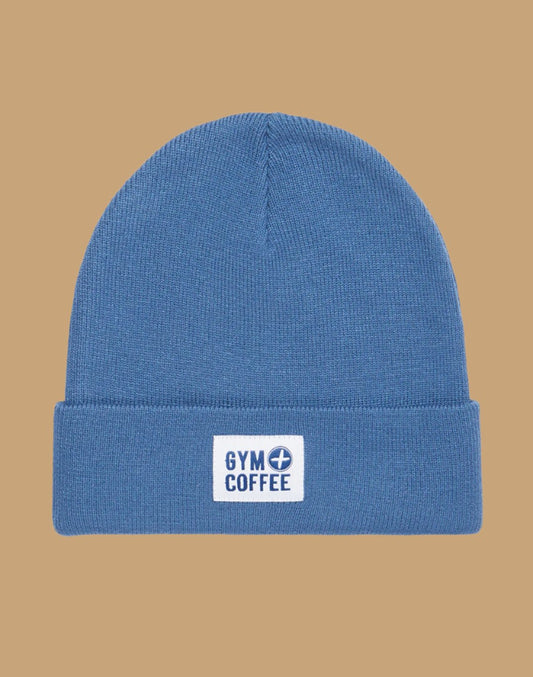 GYM+COFFEE - Knit Beanie Thunder Blue