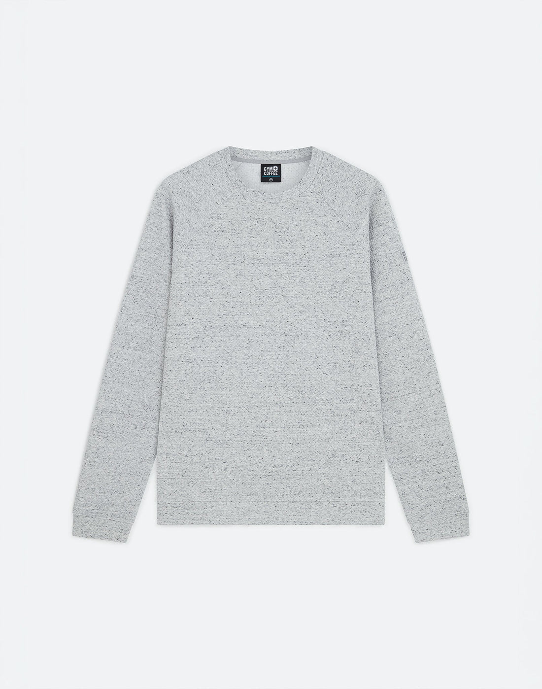 GYM+COFFEE TEXTURED JUMPER - GREY