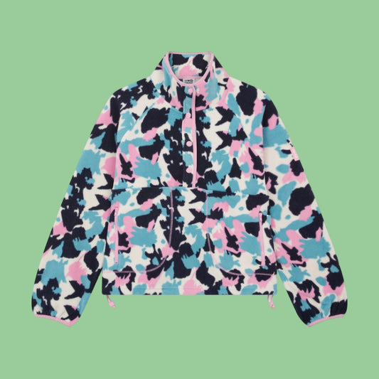 GYM+COFFEE Snap Polar Fleece - Light POP