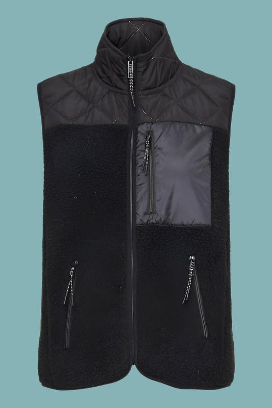 THE JOGG CONCEPT - BERRI WAISTCOAT - Black