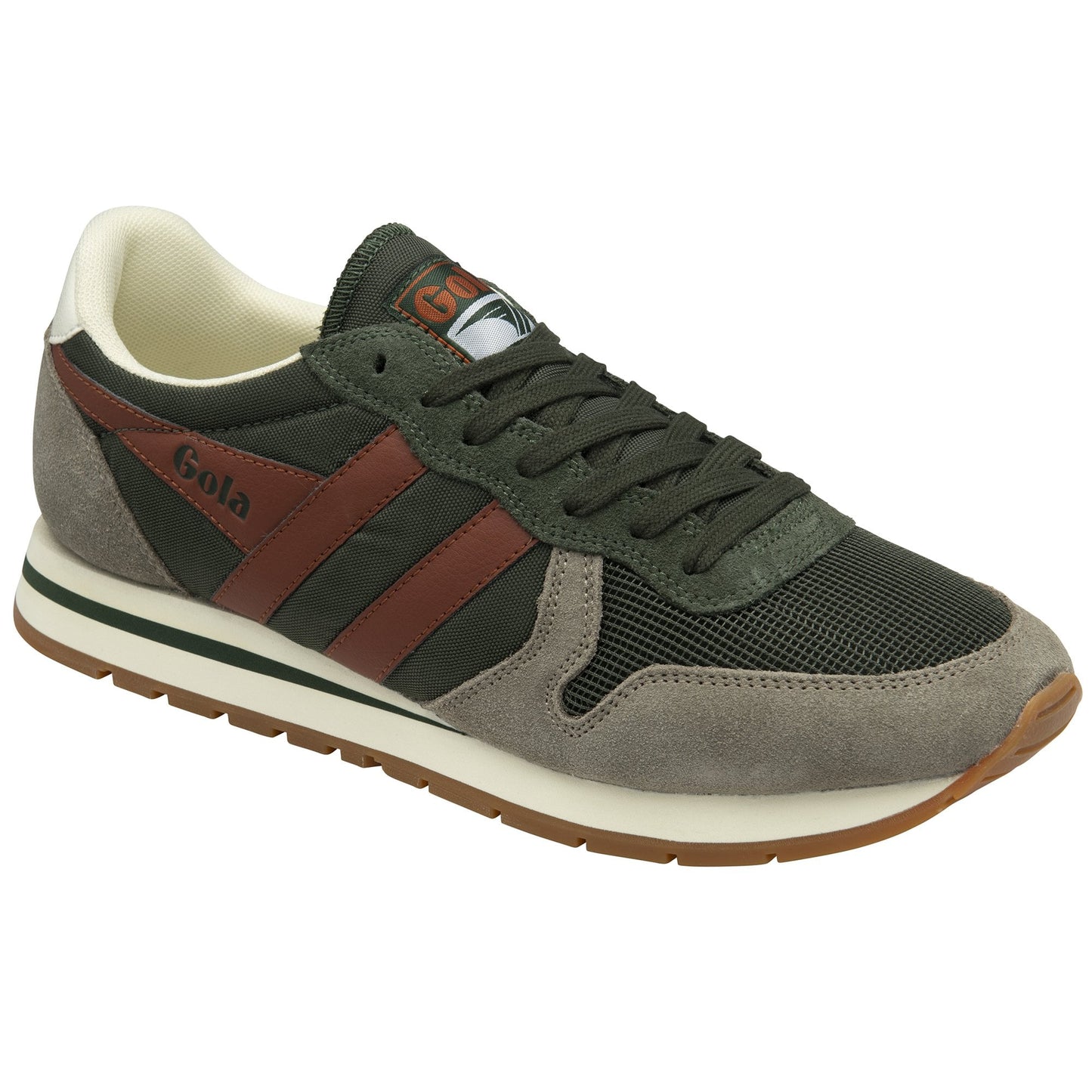 GOLA DAYTONA CHUTE - DARK KHAKI/RHINO/RUST