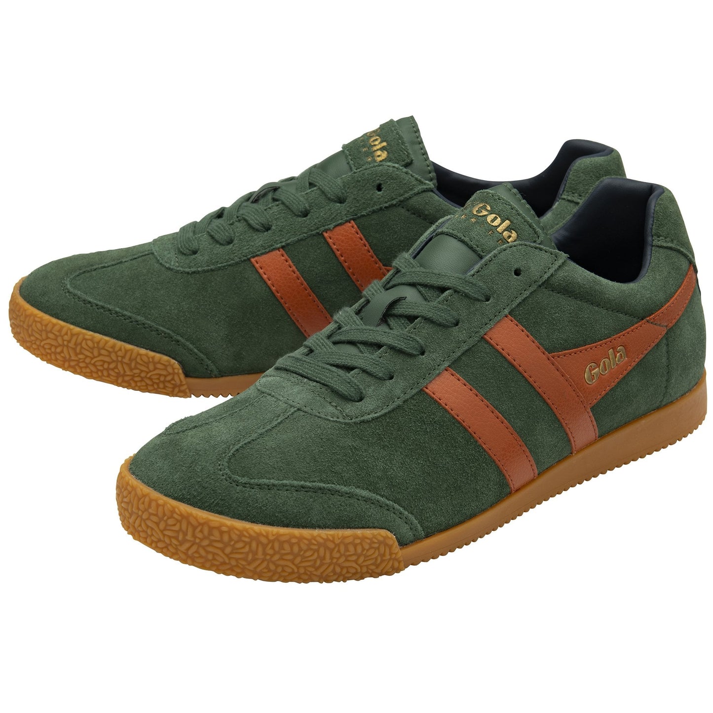 GOLA HARRIER - EVERGREEN/MOODY ORANGE/NAVY