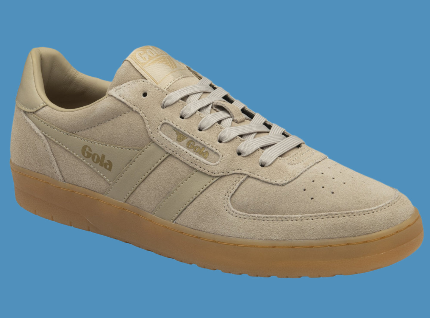 GOLA HAWK Suede 86 - Bone, Gum
