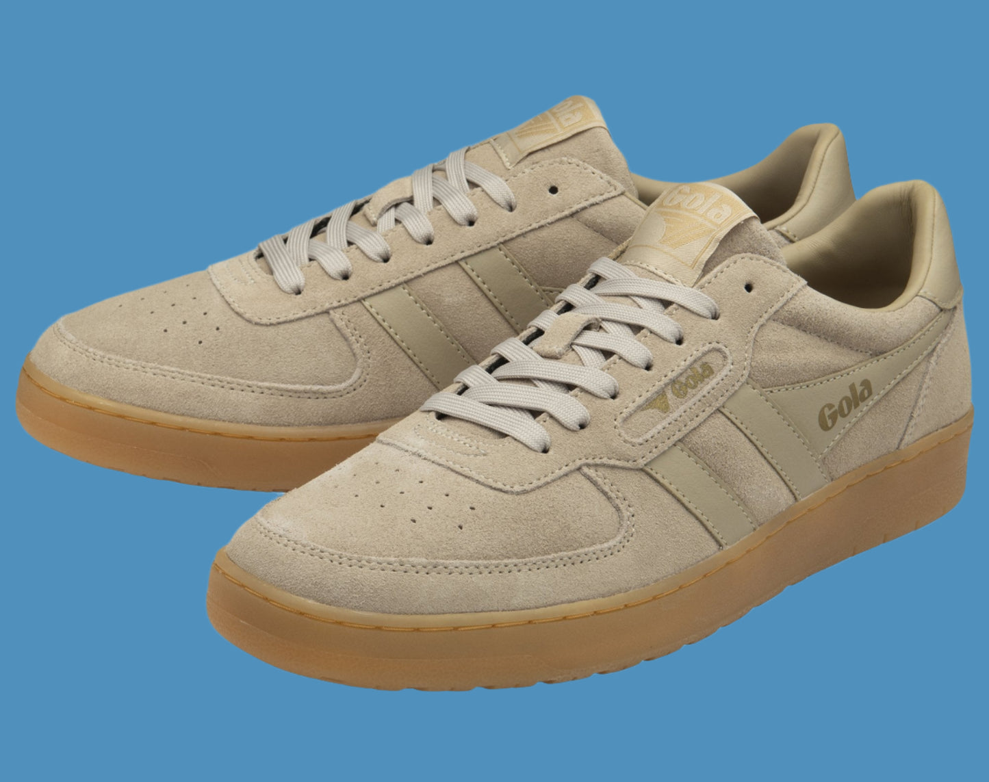 GOLA HAWK Suede 86 - Bone, Gum