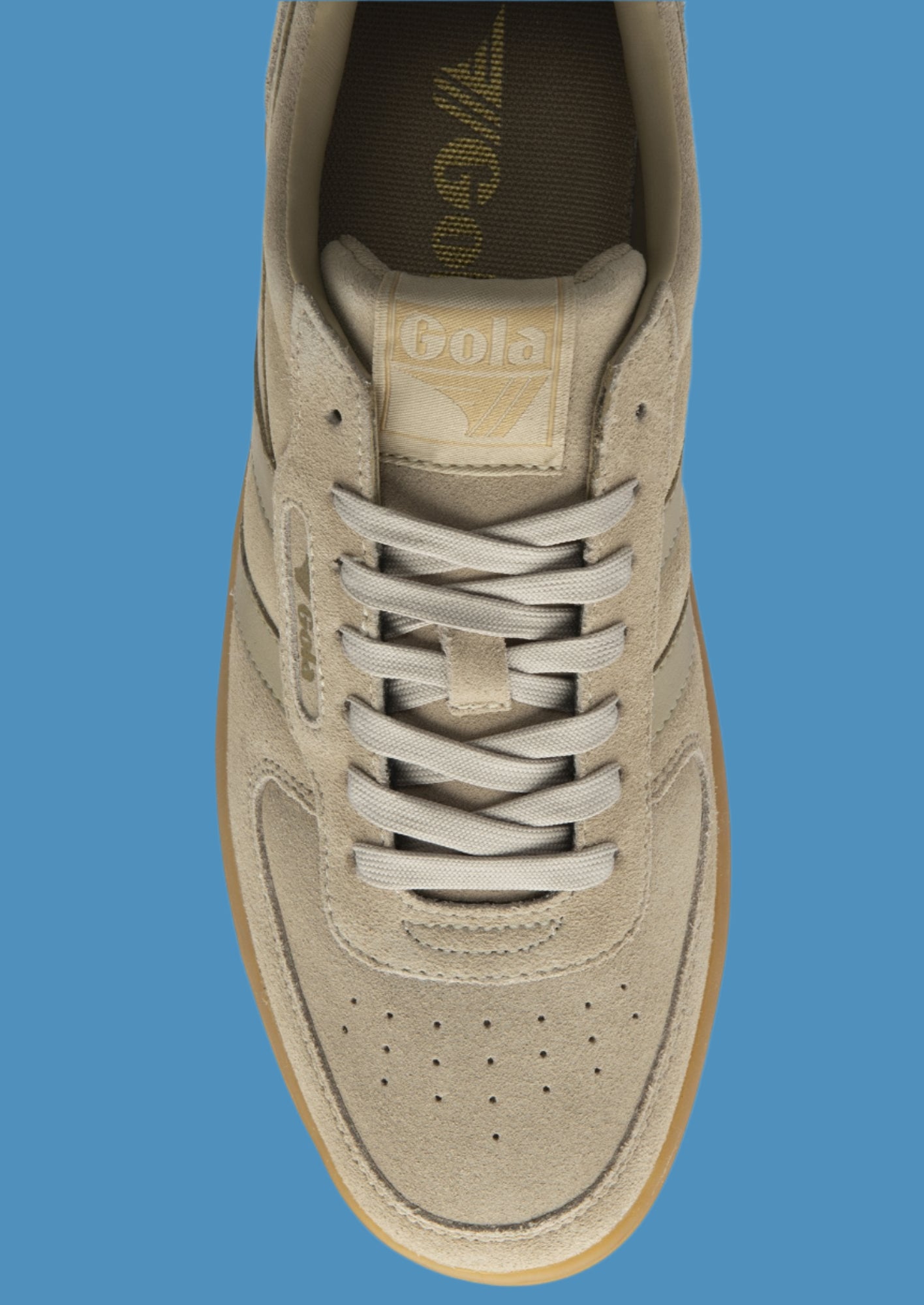 GOLA HAWK Suede 86 - Bone, Gum
