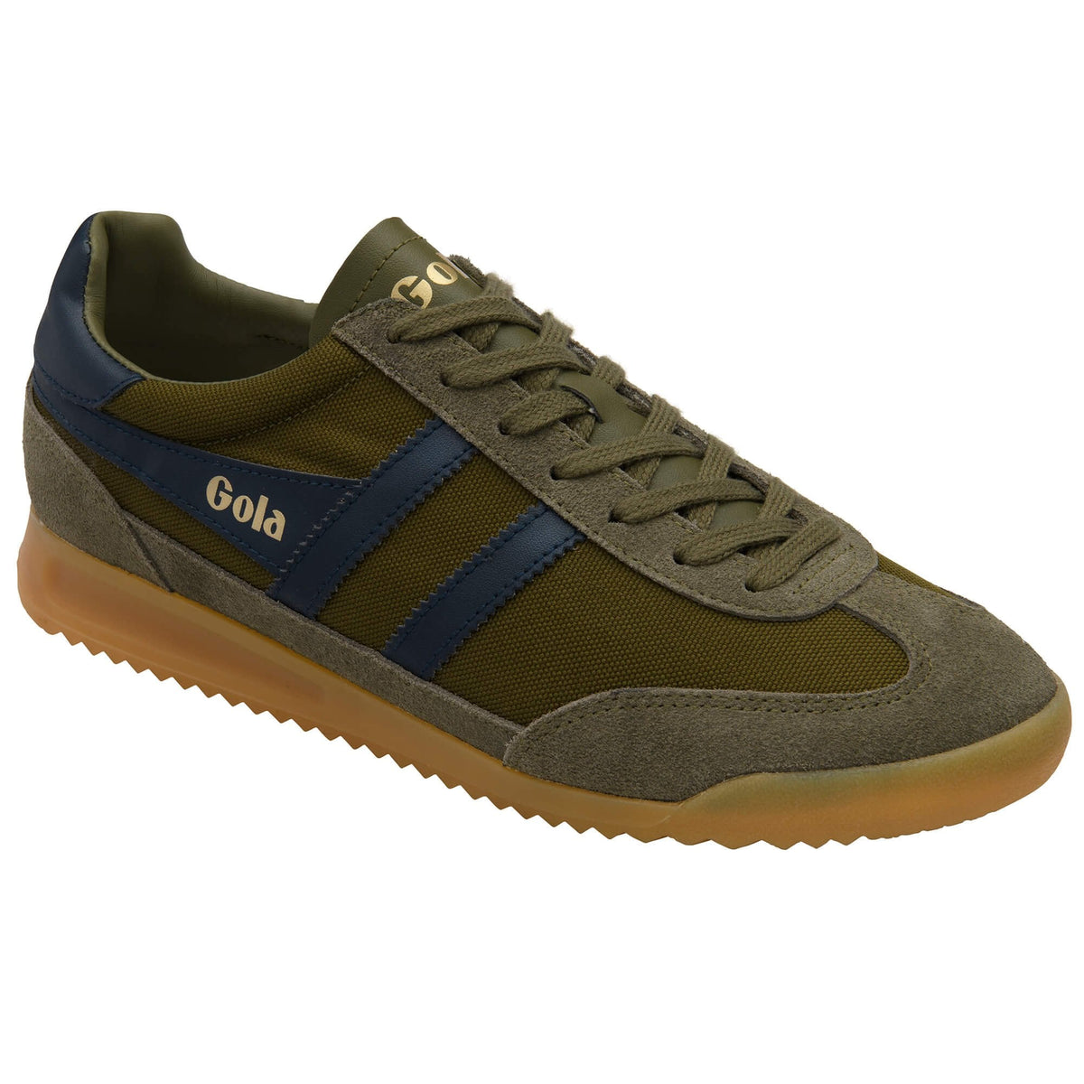 GOLA CYCLONE MARQUE - DARK KHAKI/GUM