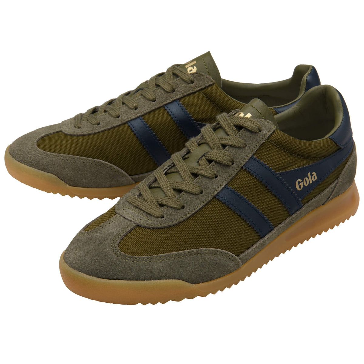 GOLA CYCLONE MARQUE - DARK KHAKI/GUM