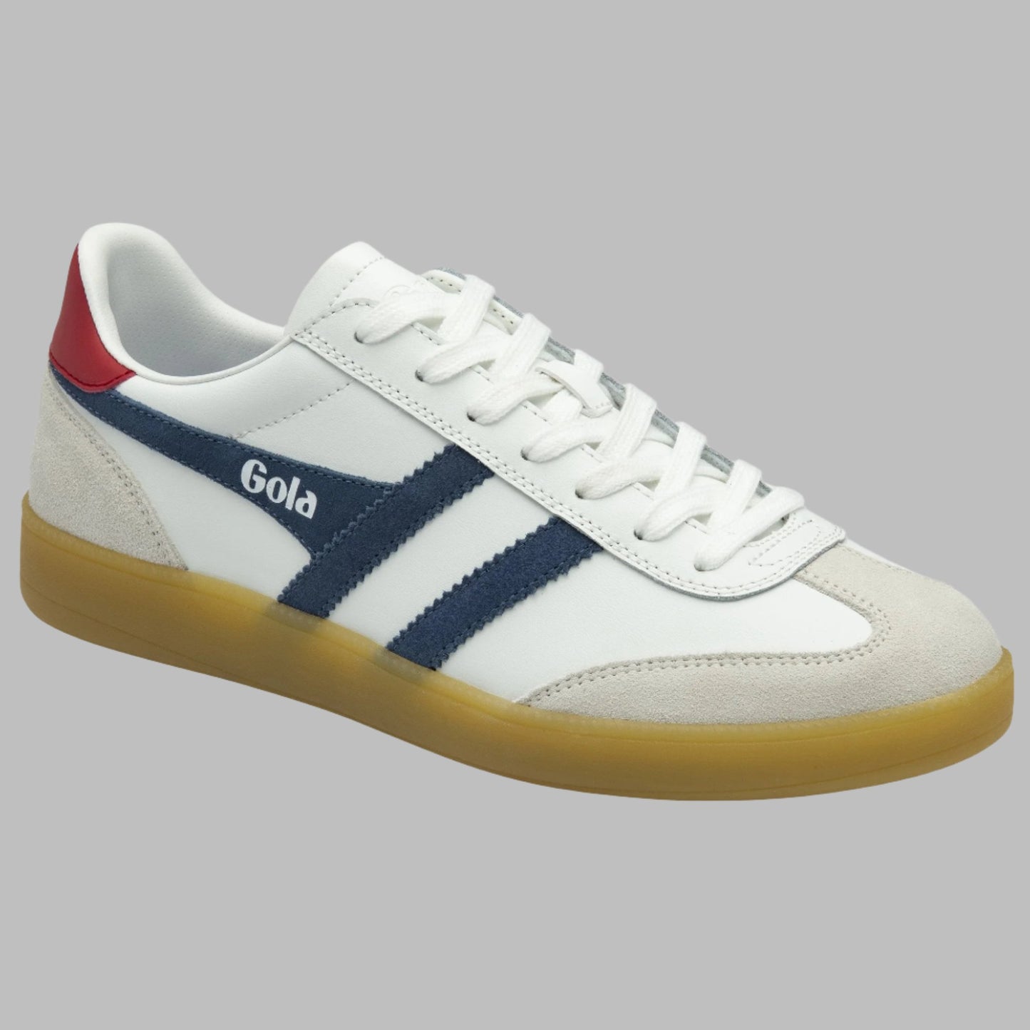 GOLA - VIPER- Leather White/Moonlight/Red/Gum