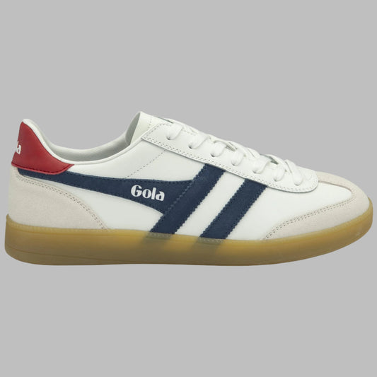 GOLA - VIPER- Leather White/Moonlight/Red/Gum