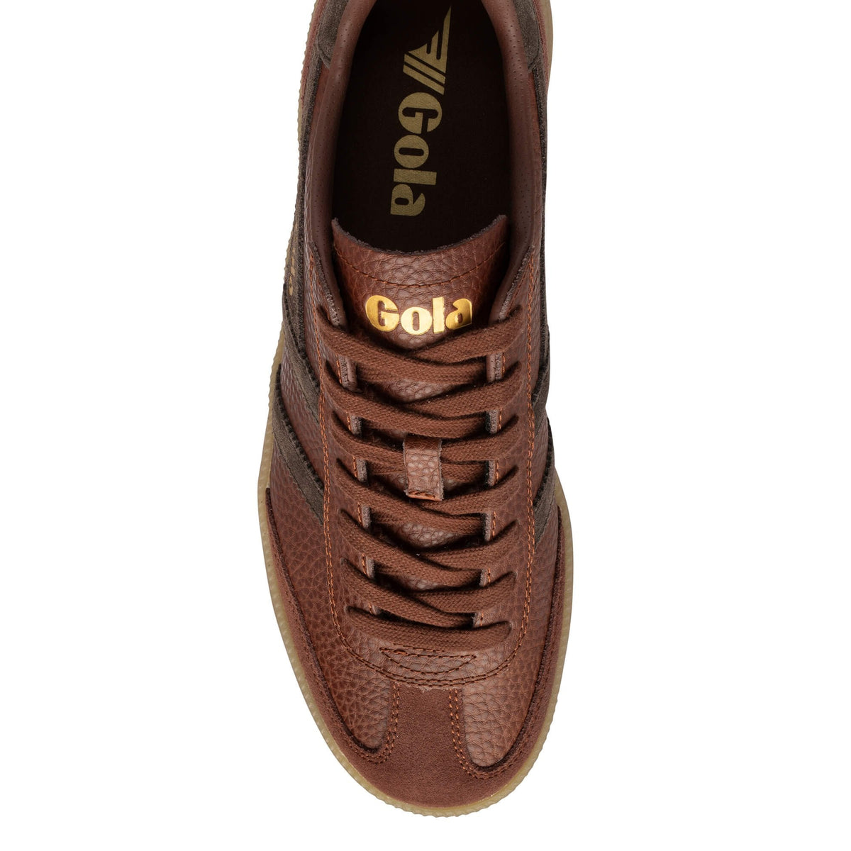 GOLA VIPER SERRA - COGNAC PEBBLE/DARK BROWN/GUM