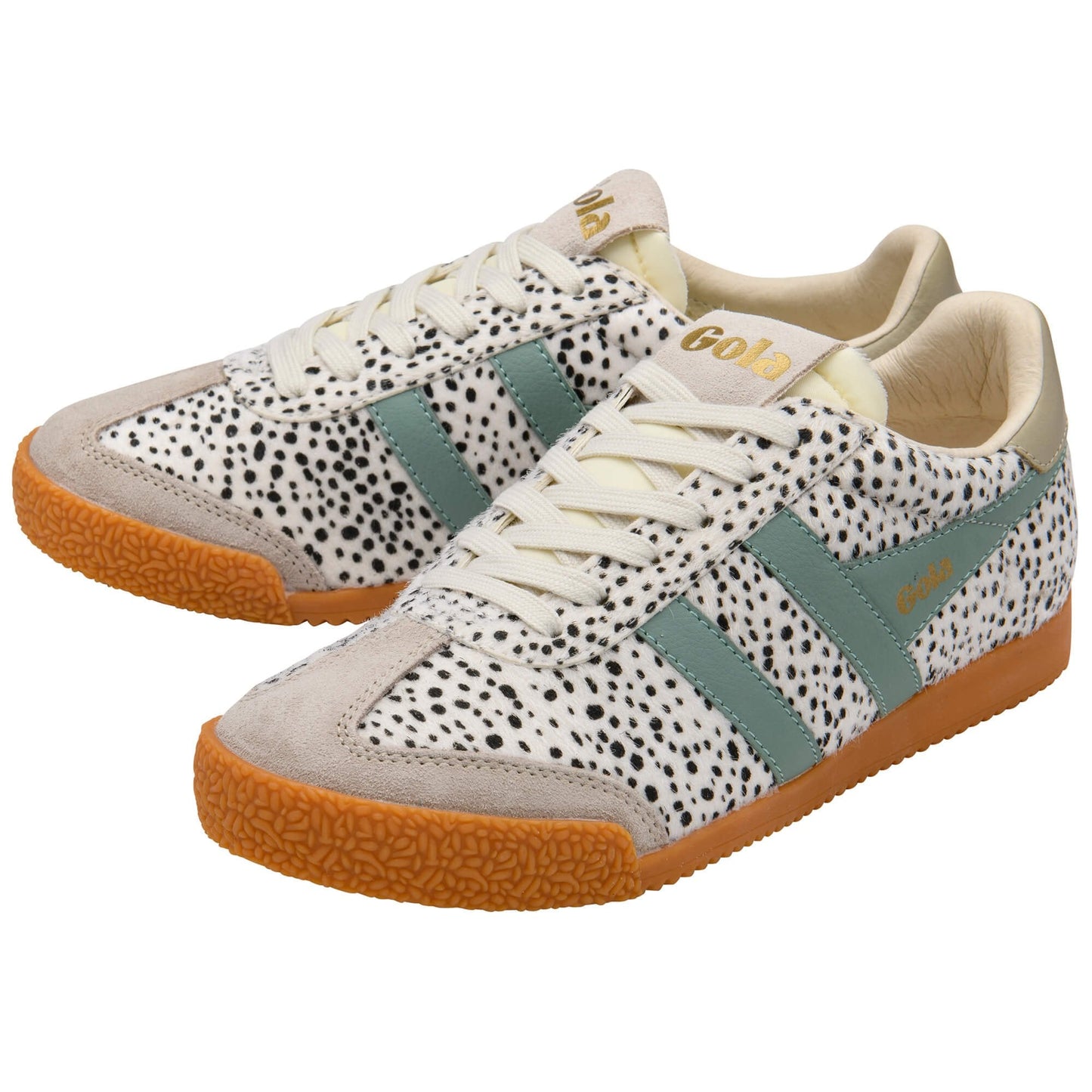 GOLA ELAN SAVANNA - CHEETAH/FEATHER GREY/GREEN MIST