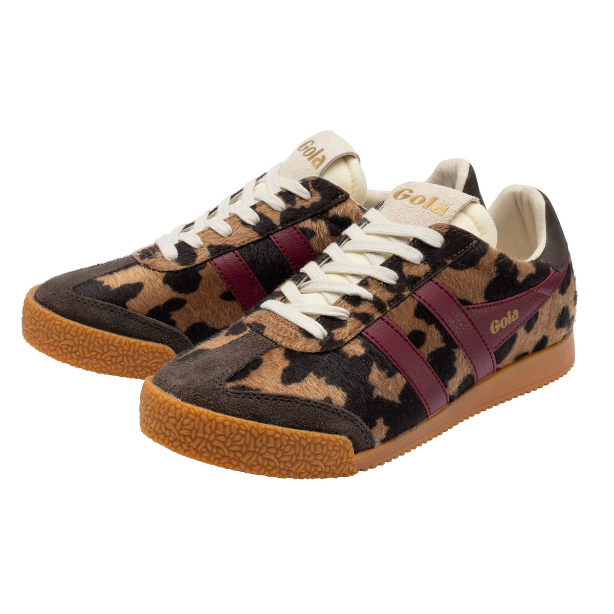 GOLA ELAN SAVANNA - TAN COW/CERISE/MOCHA