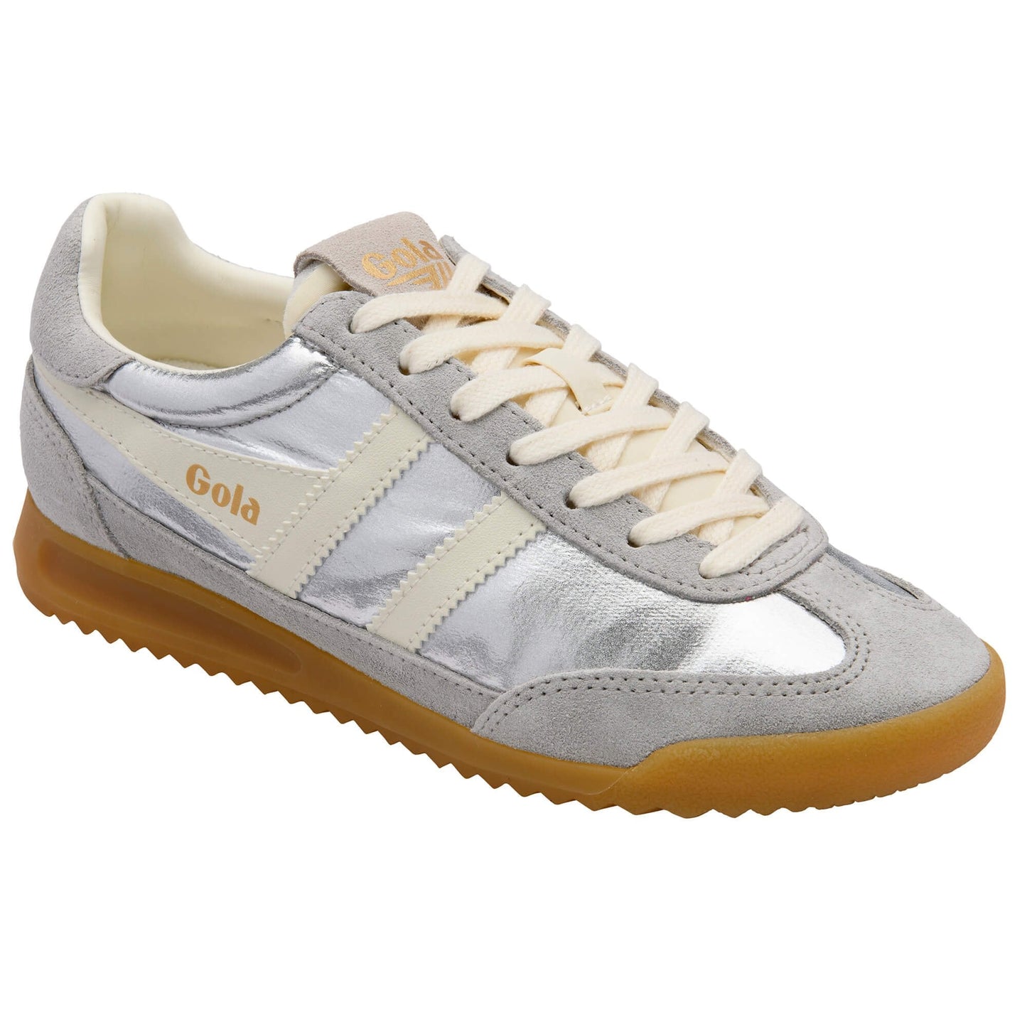GOLA FIREFLY METALLIC - SILVER/OFF WHITE