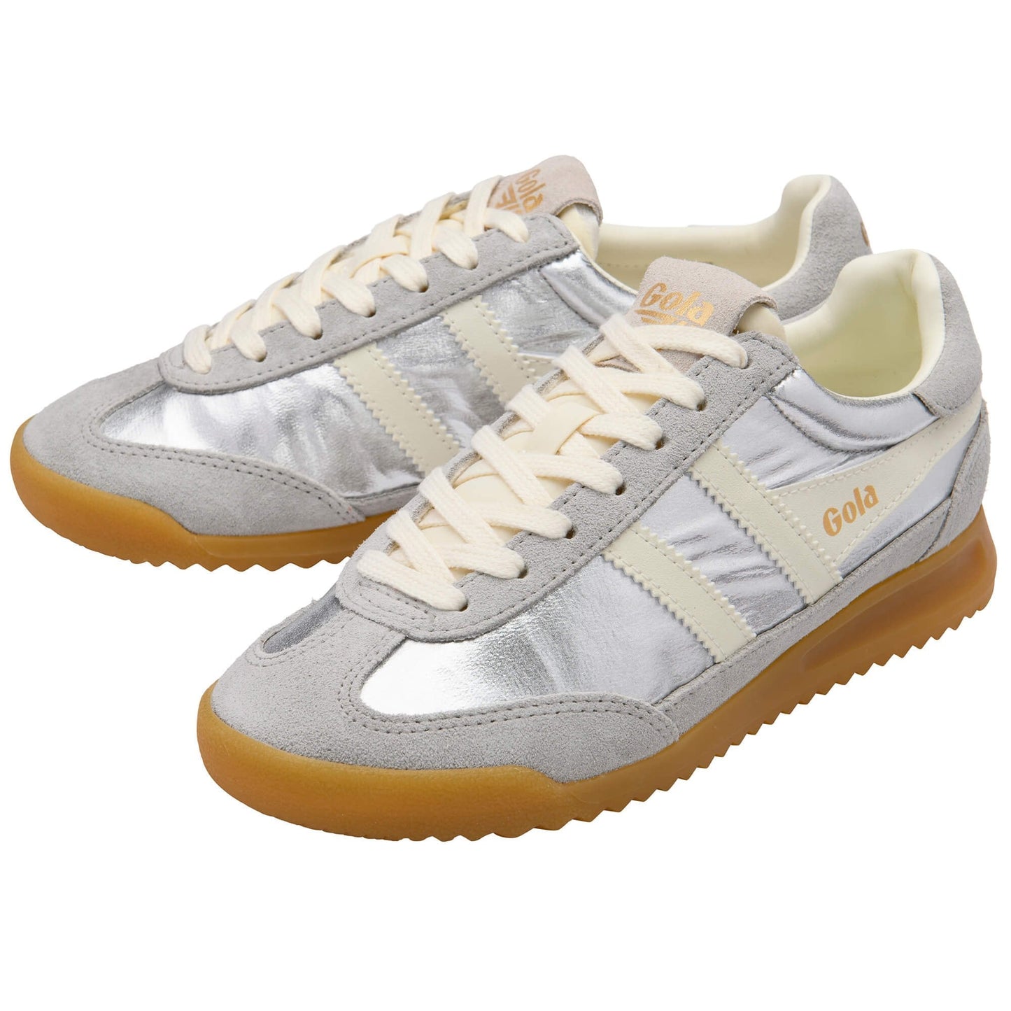 GOLA FIREFLY METALLIC - SILVER/OFF WHITE