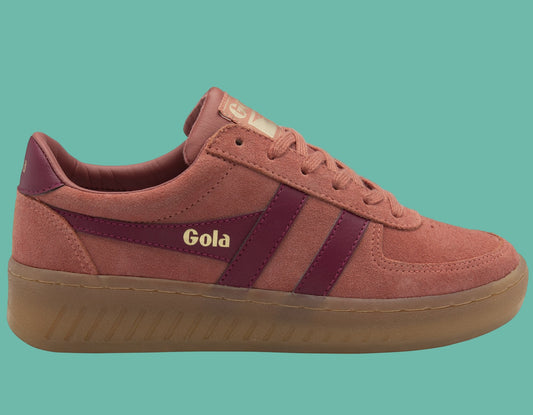 GOLA GRANDSLAM SUEDE - Clay/Cerise/Gum