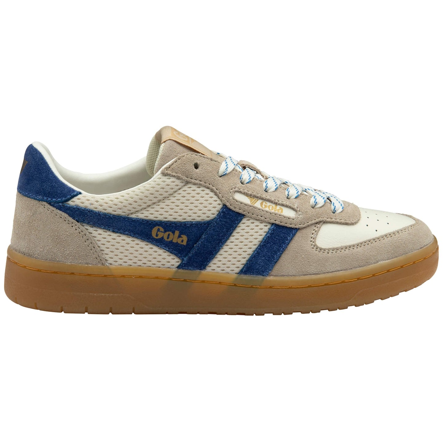GOLA HAWK '83 - OFF WHITE/BONE/DEEP BLUE/GUM