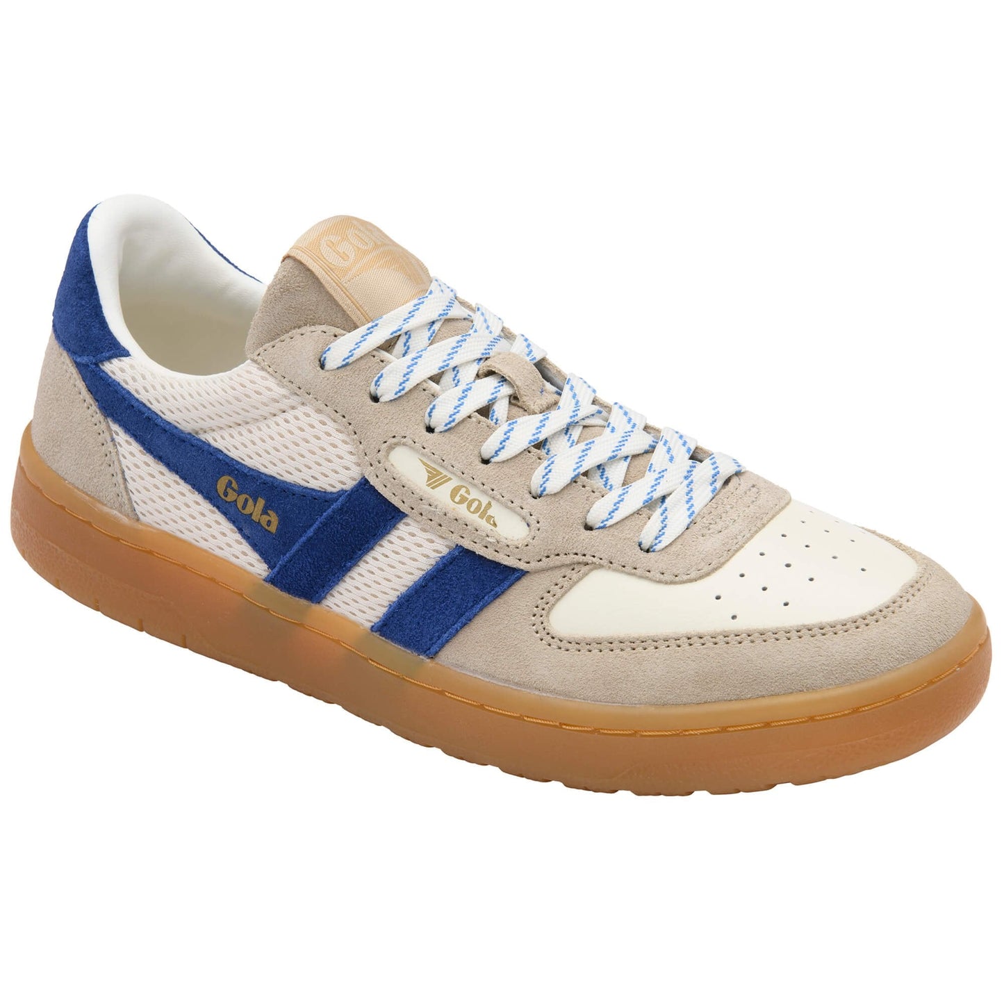 GOLA HAWK '83 - OFF WHITE/BONE/DEEP BLUE/GUM