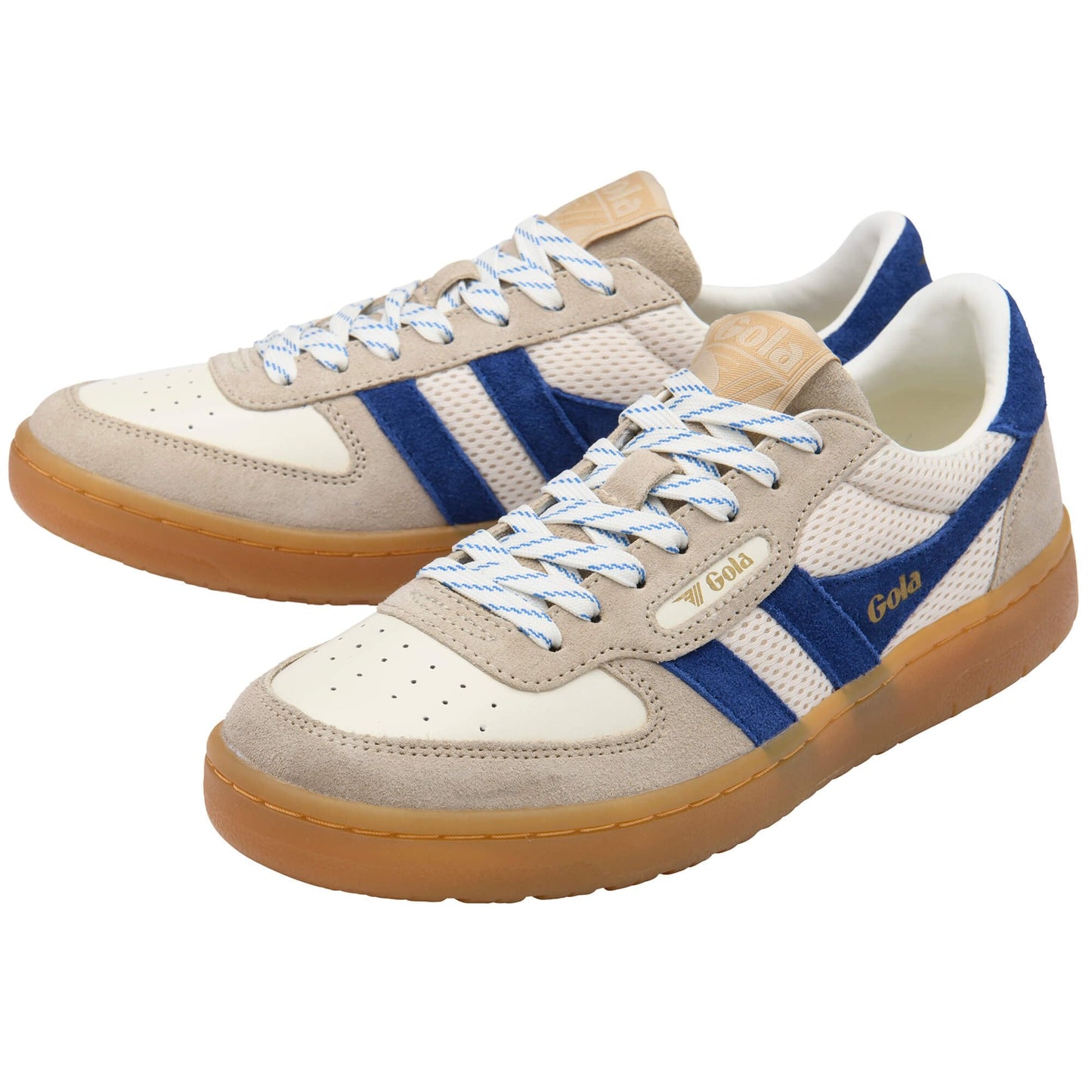 GOLA HAWK '83 - OFF WHITE/BONE/DEEP BLUE/GUM