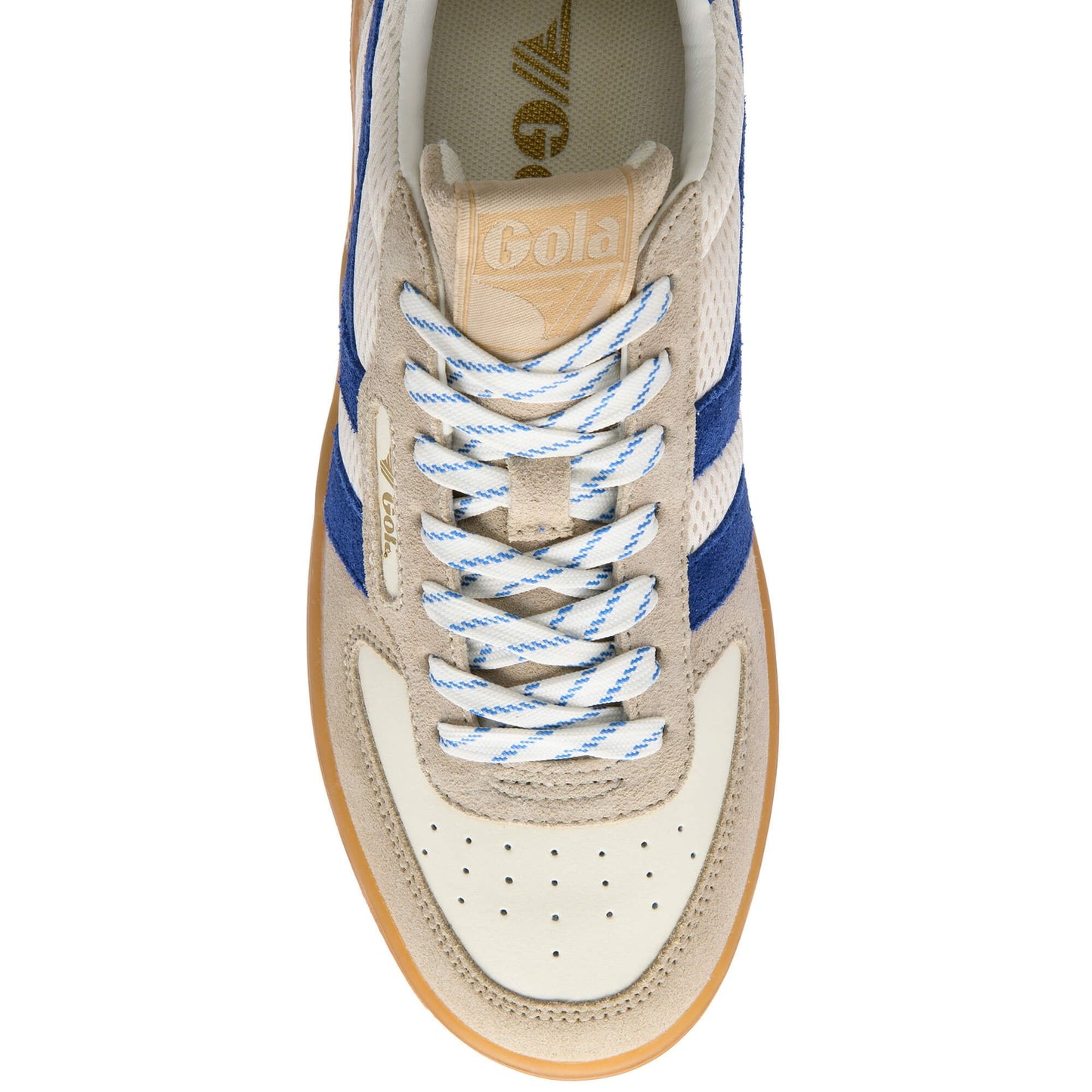 GOLA HAWK '83 - OFF WHITE/BONE/DEEP BLUE/GUM