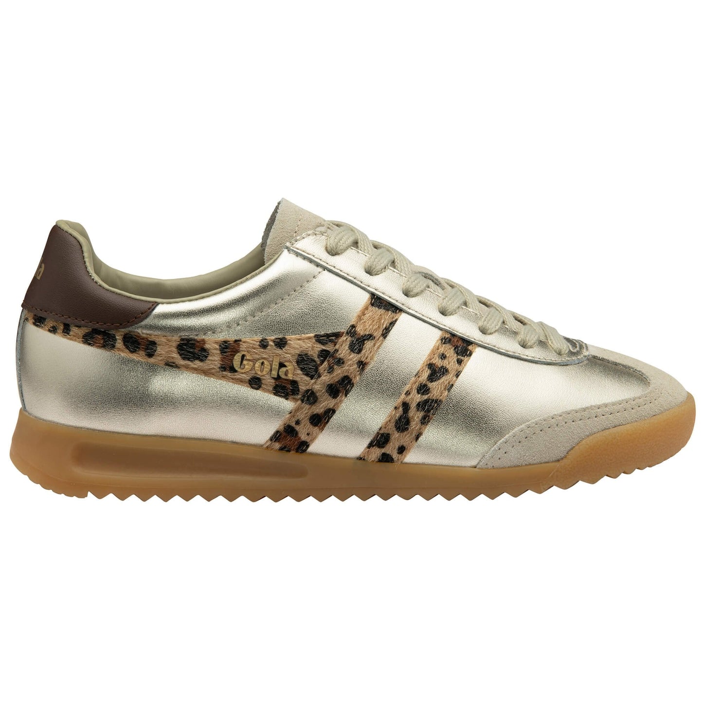 GOLA GLIMMER TORPEDO - GOLD/LEOPARD/DARK BROWN