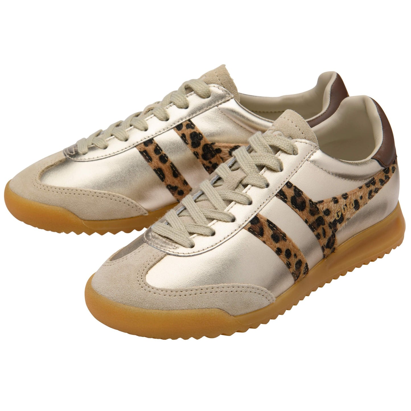 GOLA GLIMMER TORPEDO - GOLD/LEOPARD/DARK BROWN