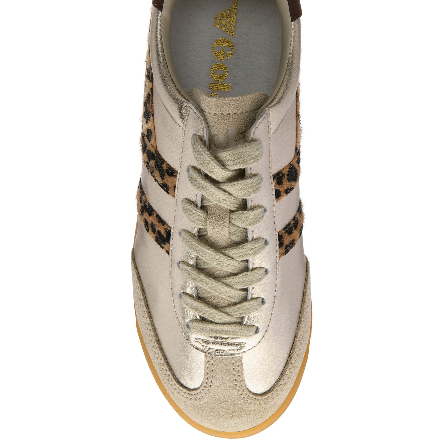 GOLA GLIMMER TORPEDO - GOLD/LEOPARD/DARK BROWN