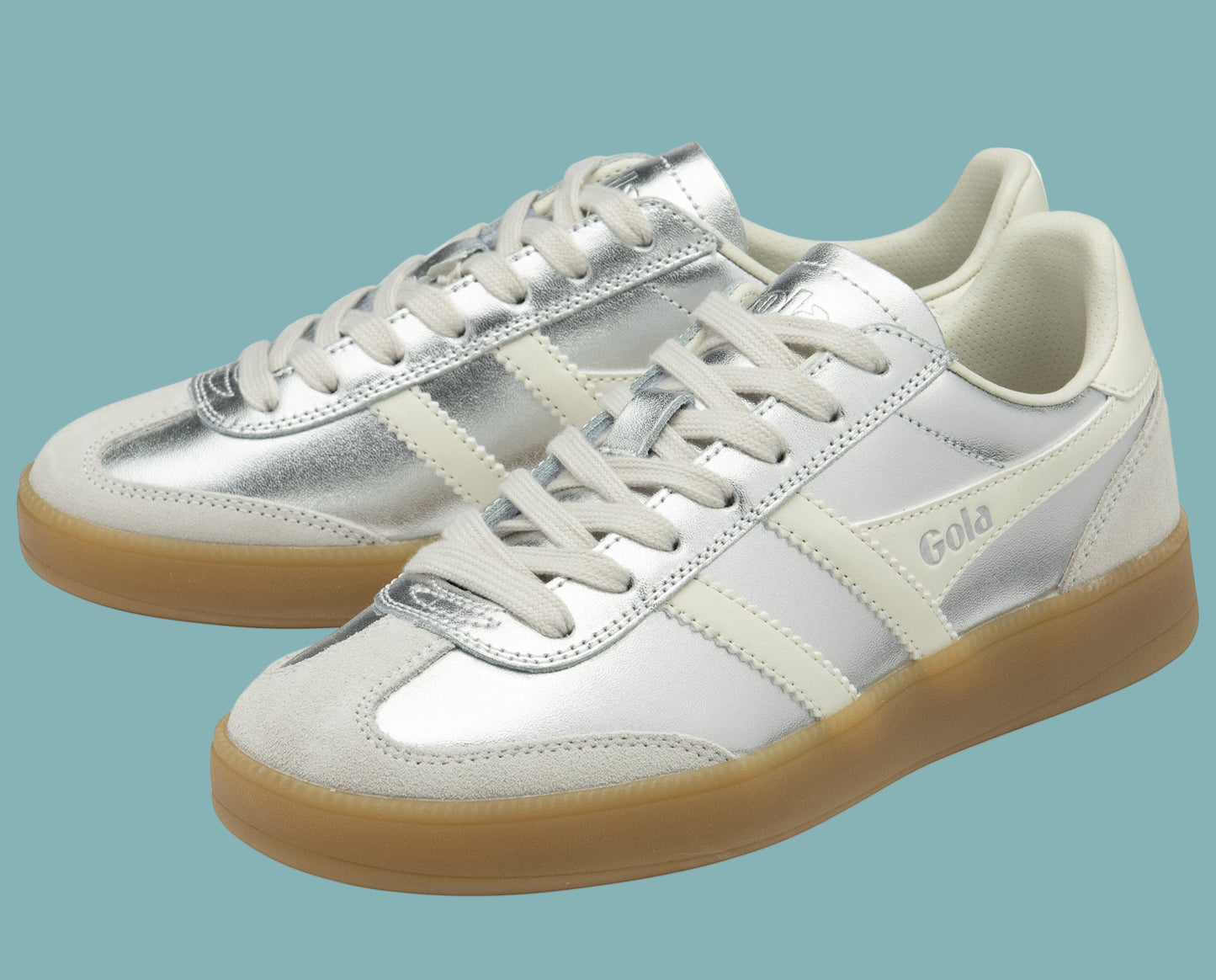 GOLA VIPER METALLIC - Siler/White