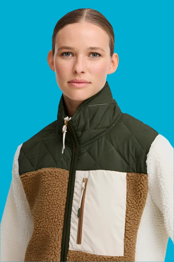 THE JOGG CONCEPT - Green/Brown Berri Jacket